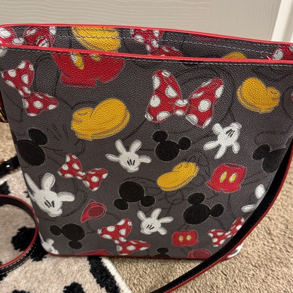 Dooney & Bourke Disney Mickey and Minnie Crossbody Bag - Picture 14 of 16